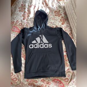 Men's adidas Team Issue Pullover Hoodie Medium Nice Black!!